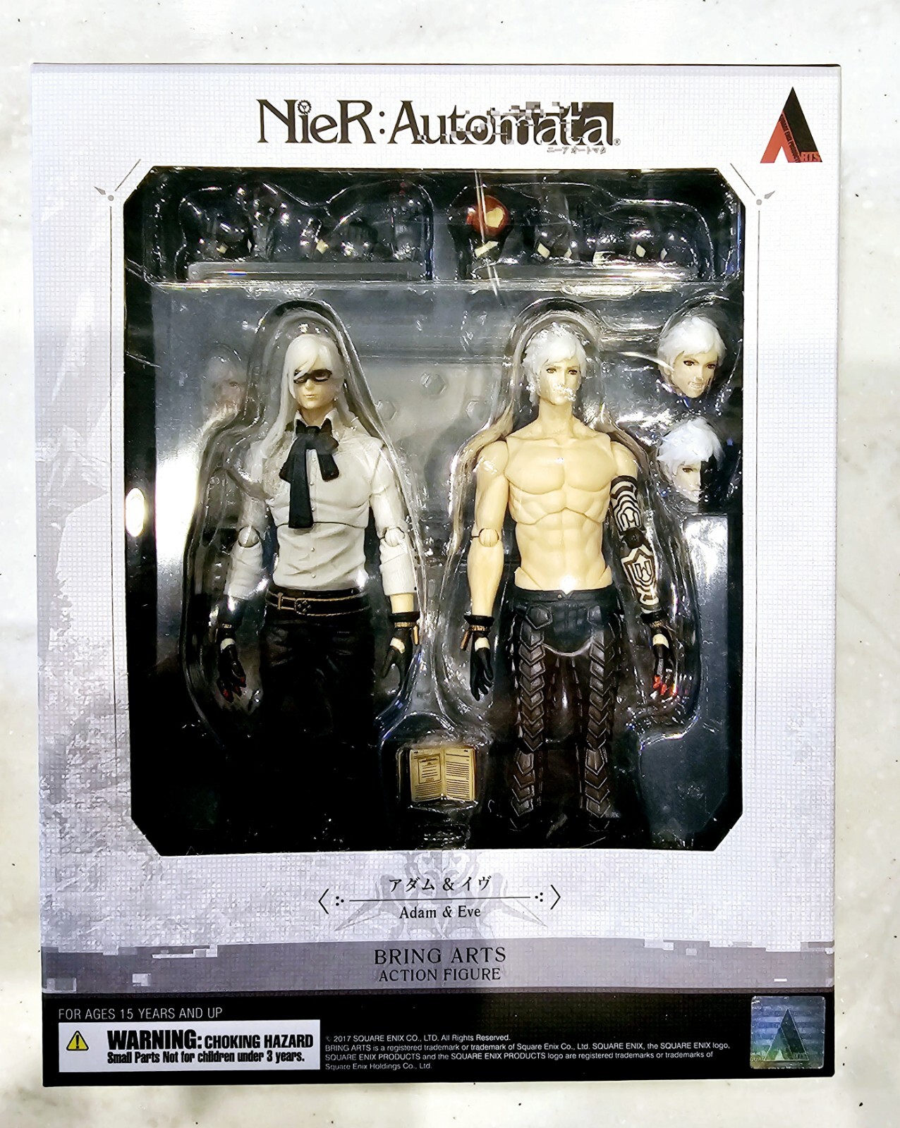 Nier Automata Adam and Eve Collectors Action Figure New Sealed