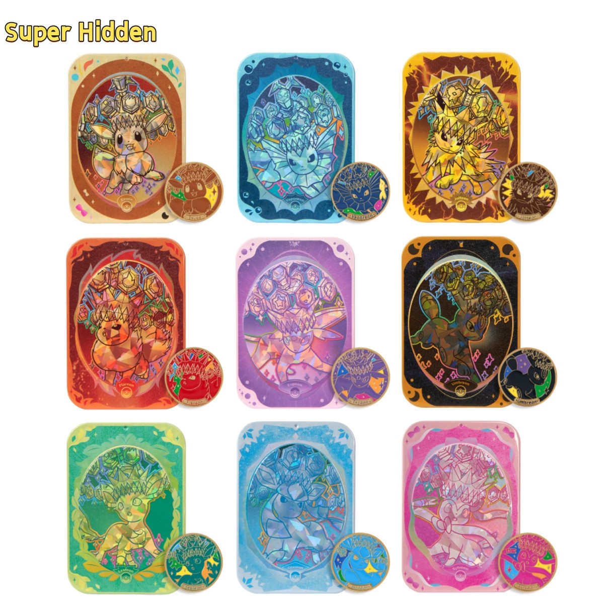 Pre Order Pokémon Chinese TCG Eeveelution Collectible Gift Box Scarlet & Violet
