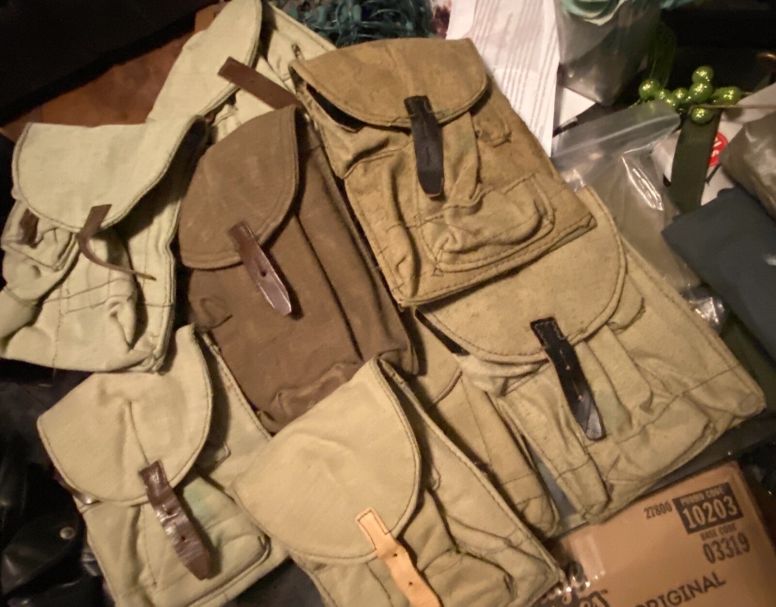 *** COLD WAR SOVIET ERA RUSSIAN 3 Magazine-AAK3-CELL MAG POUCH, 7.62x39mm *