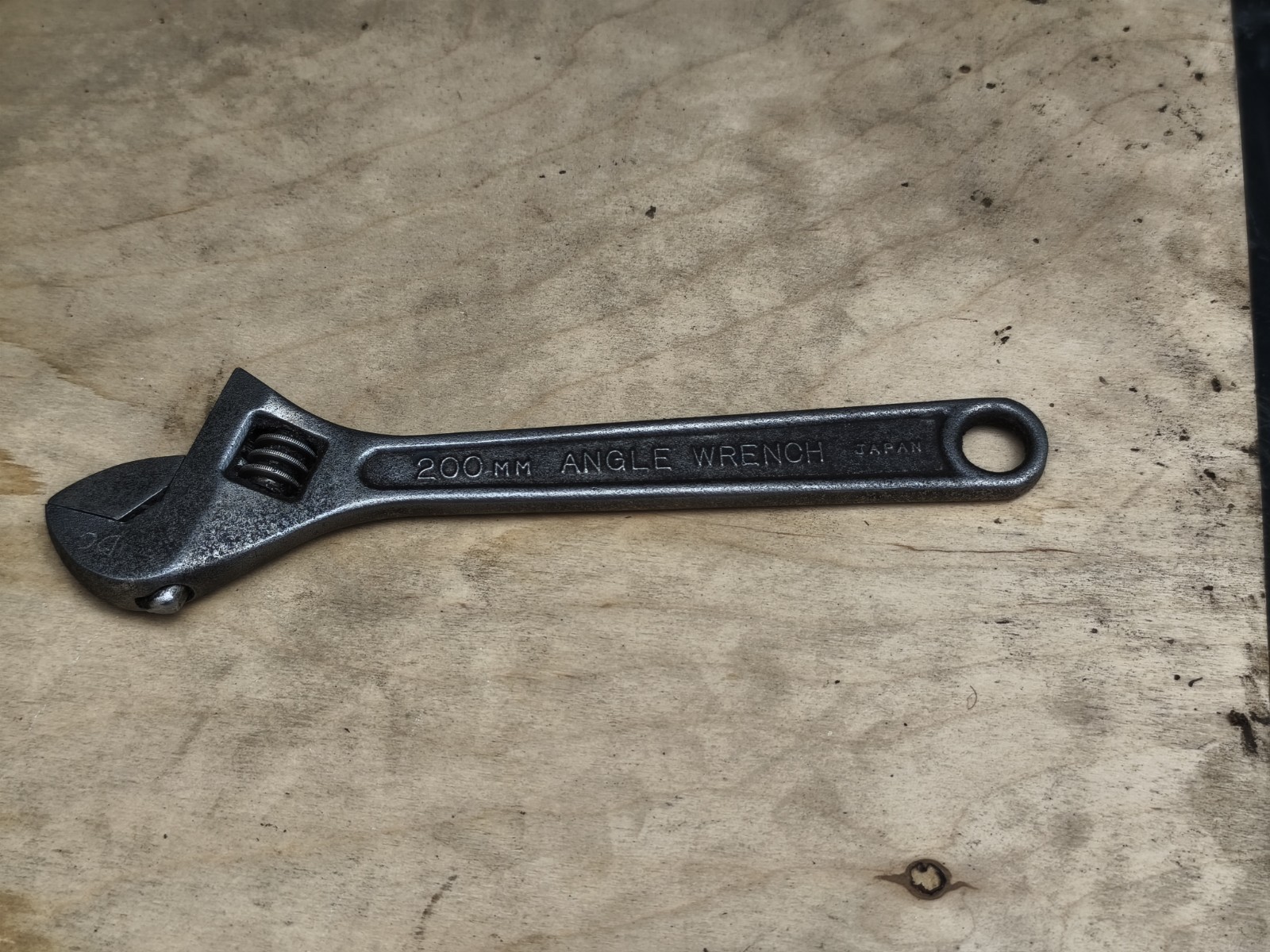 Toyota Adjustable Spanner 200mm Genuine, Made in Japan