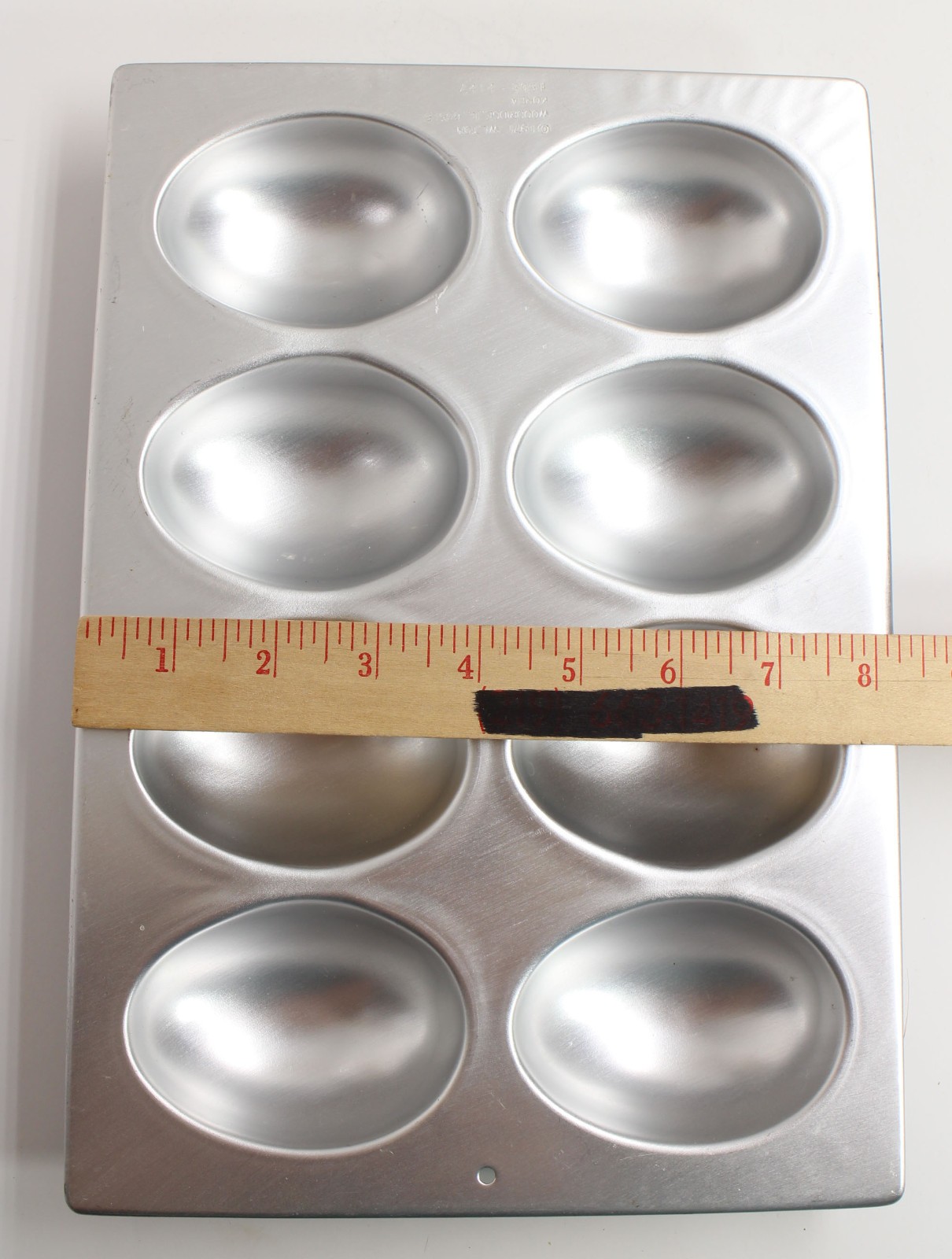 Vtg 1971 Wilton Easter Egg Cake Pan 508-2127 Baking Mold Makes 8 Eggs 12″ x 8″