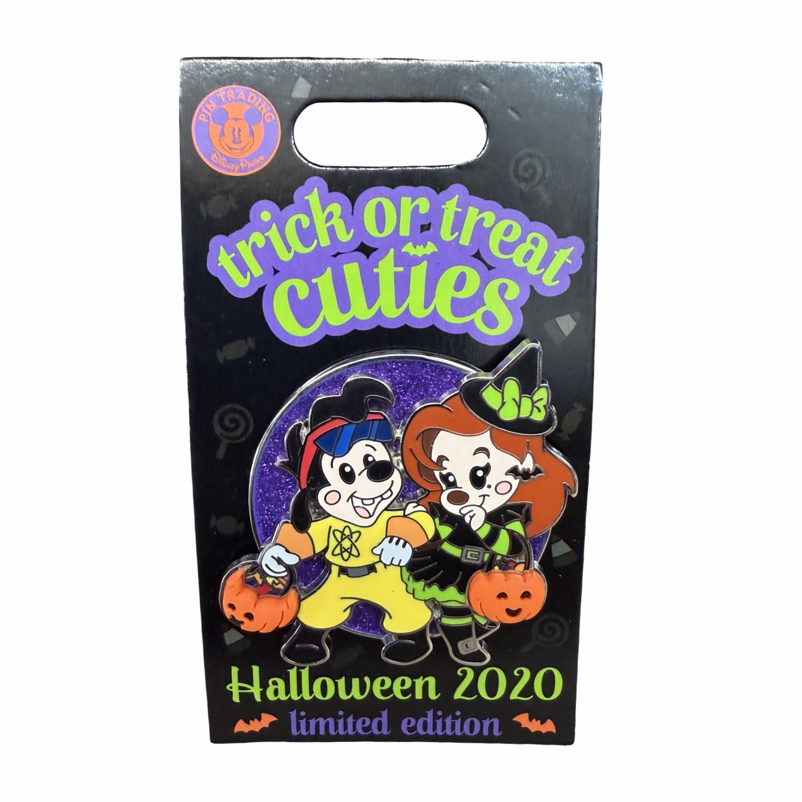 Disney Halloween 2020 Trick Or Treat Cuties Pin – Max And Roxanne -LE