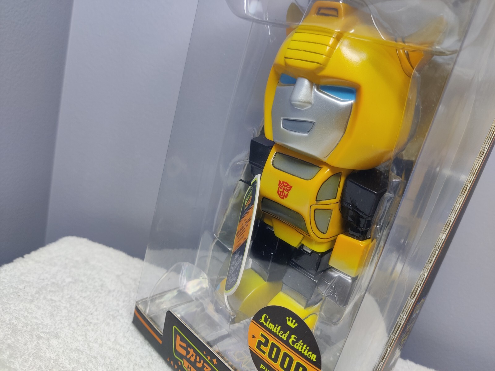 Funko Hikari Transformers Metallic Bumblebee Japanese Vinyl LE 2000