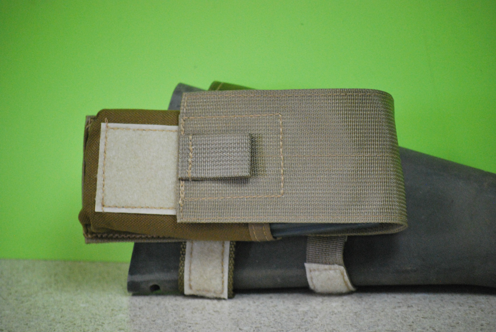 Buttstock Mag Pouch – Coyote Brown – New – Made in USA