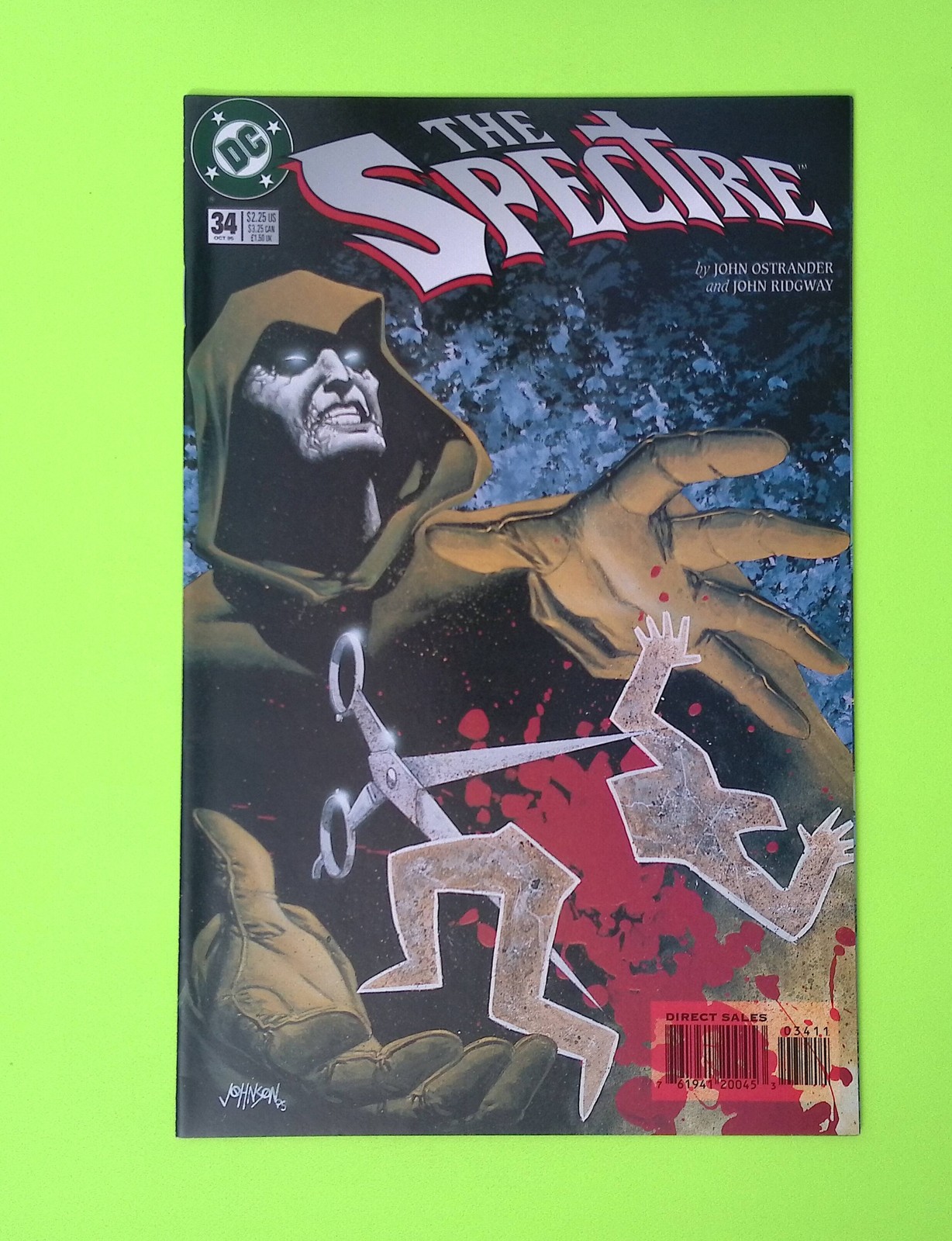 Spectre #34 Vol. 3 1995 DC Comics High Grade Comic Book R92-229