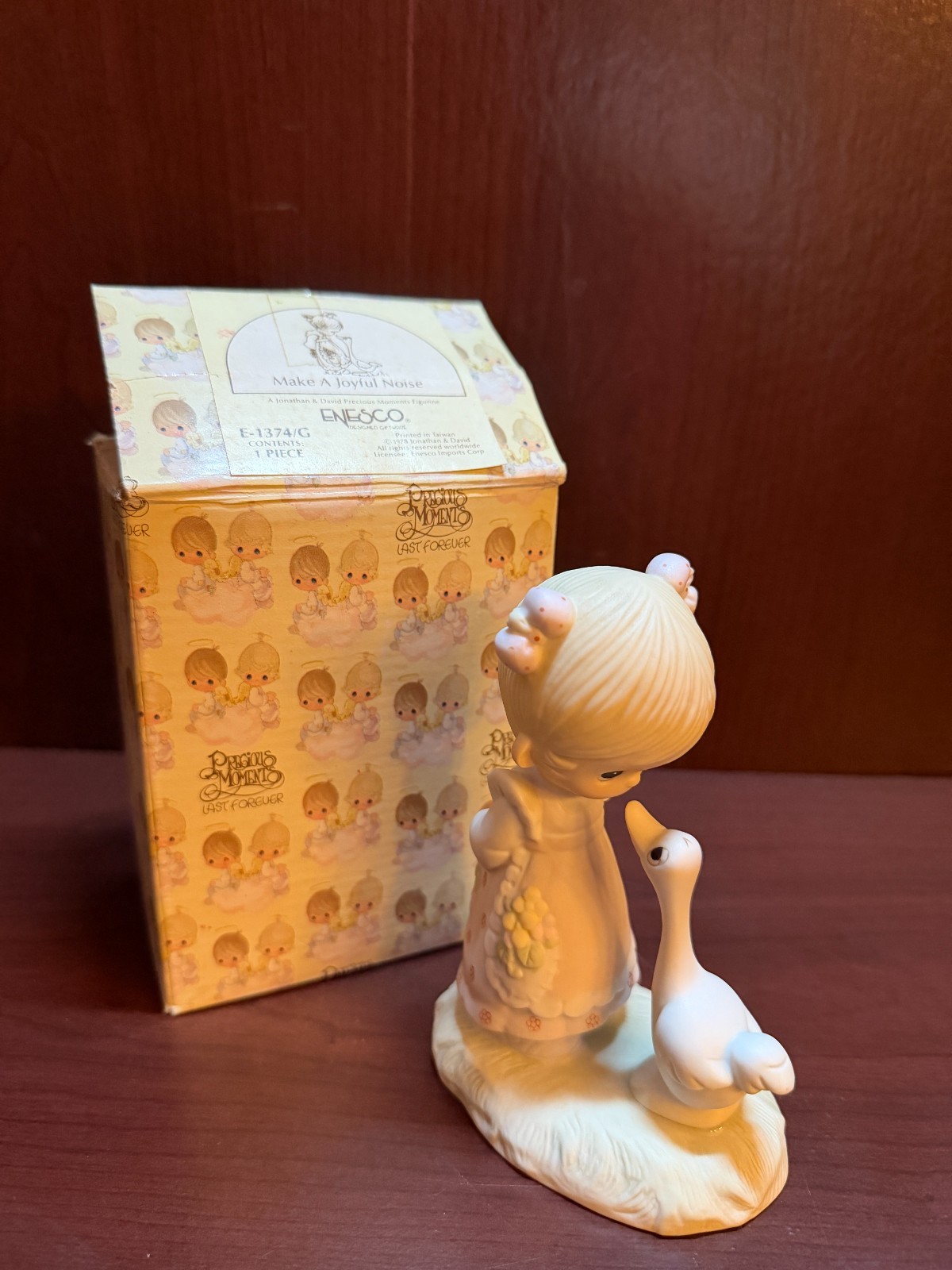 Precious Moments “Make a Joyful Noise” E-1374/G 1978 (Original 21 Collection)