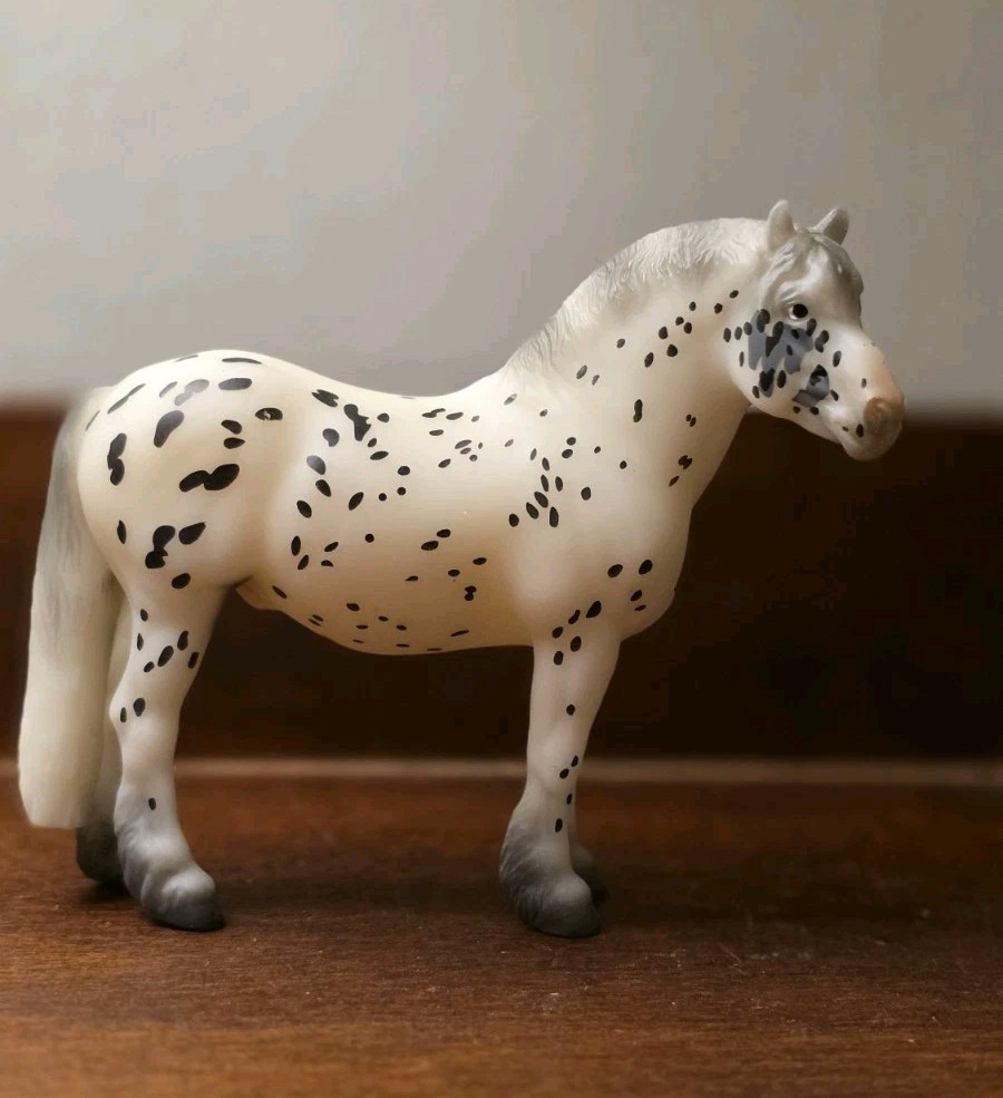 Breyer NEW * Nero * Appaloosa Giorgio Draft 2023 Club Stablemate Model Horse
