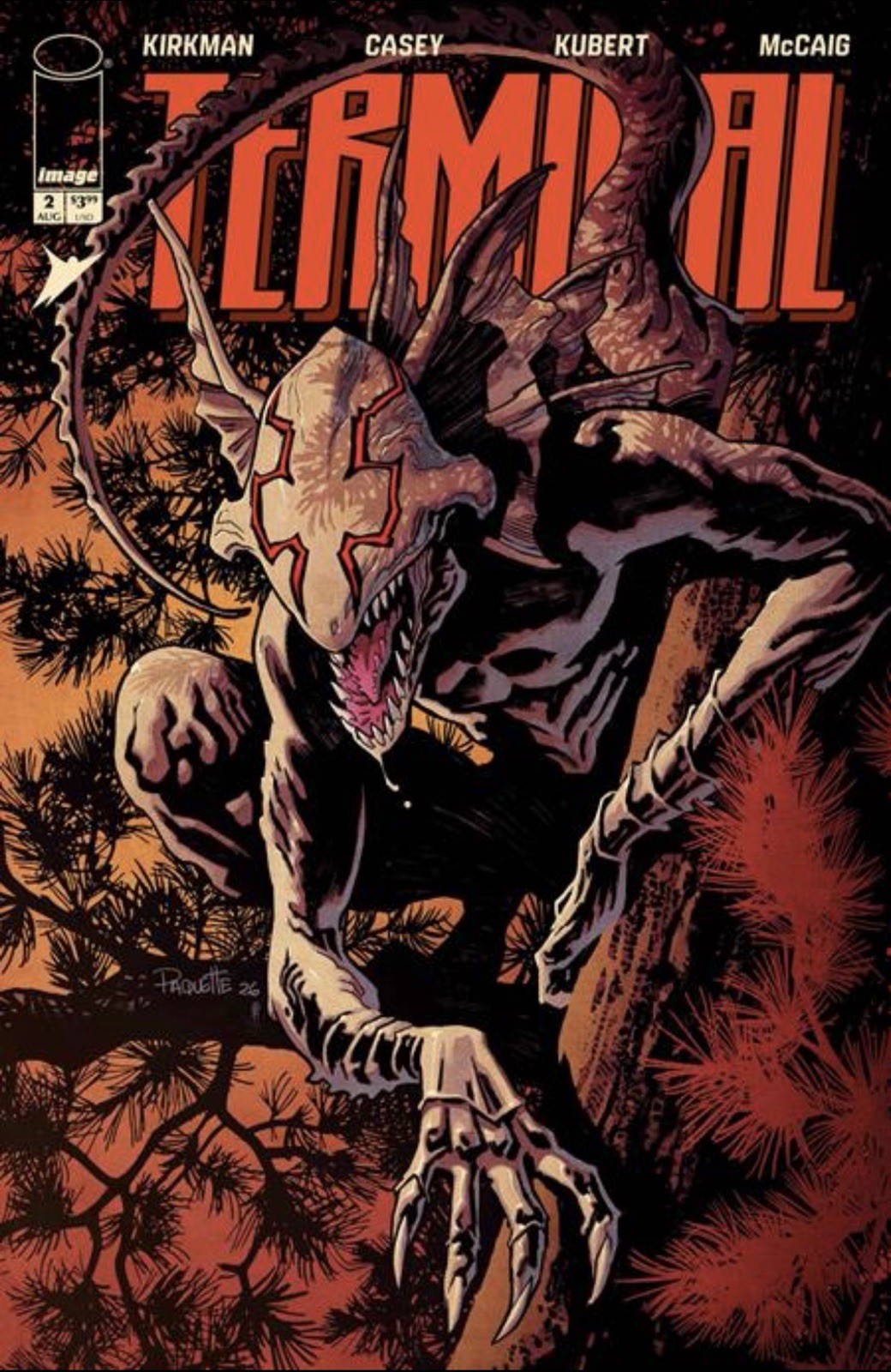🔥 TERMINAL #2 YANICK PAQUETTE & SIMON GOUGH 1:100 Ratio Variant Cvr F