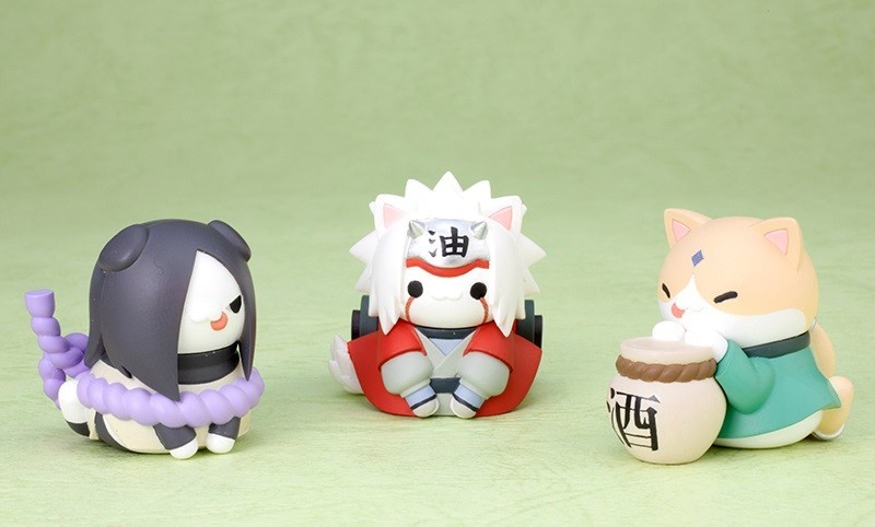 Mega Cat Project NARUTO Nyaruto! Sasuke-Kun Come On Over Mini Figure Orochimaru