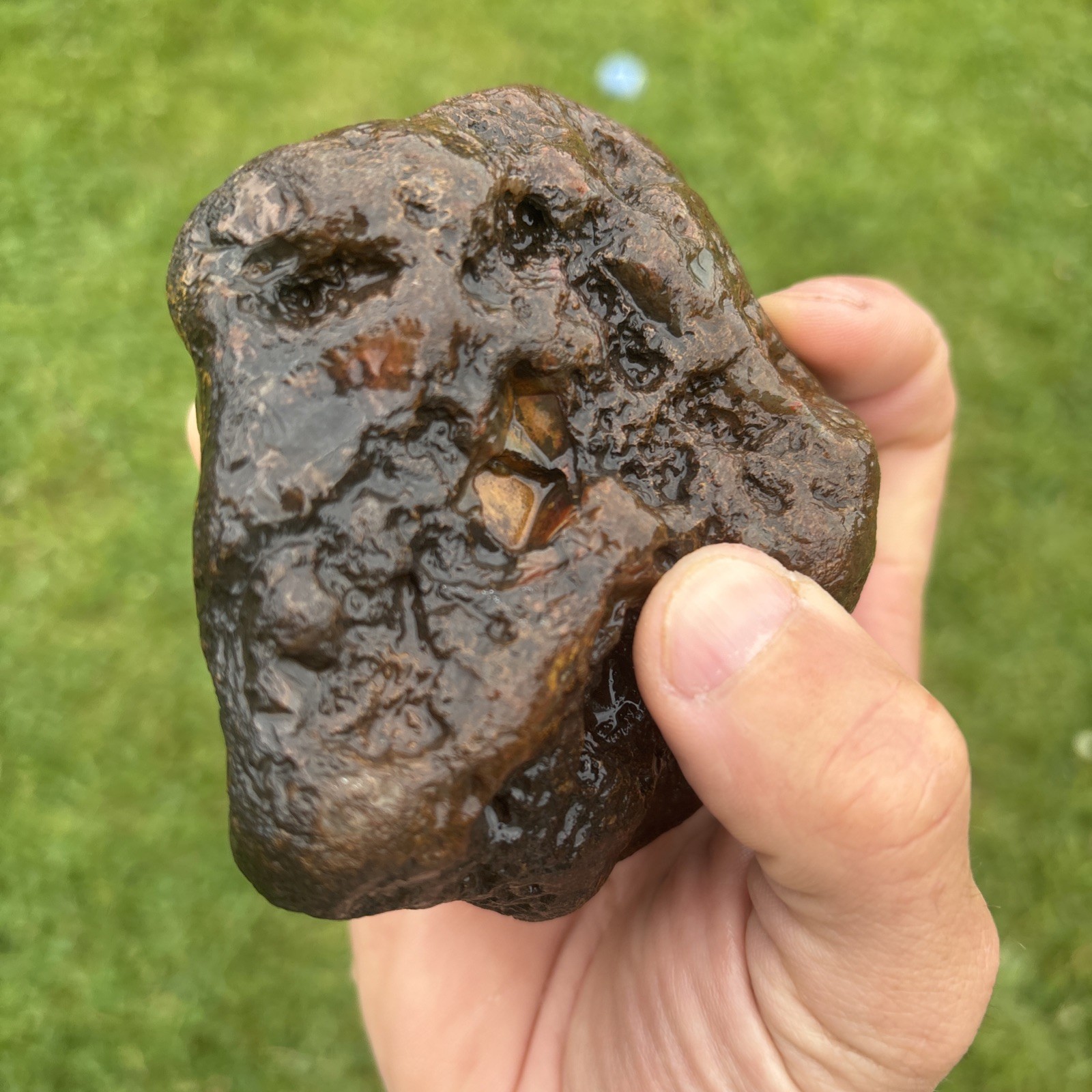 Giant Lake Superior Agate. 1lb 15.7oz. Solid.