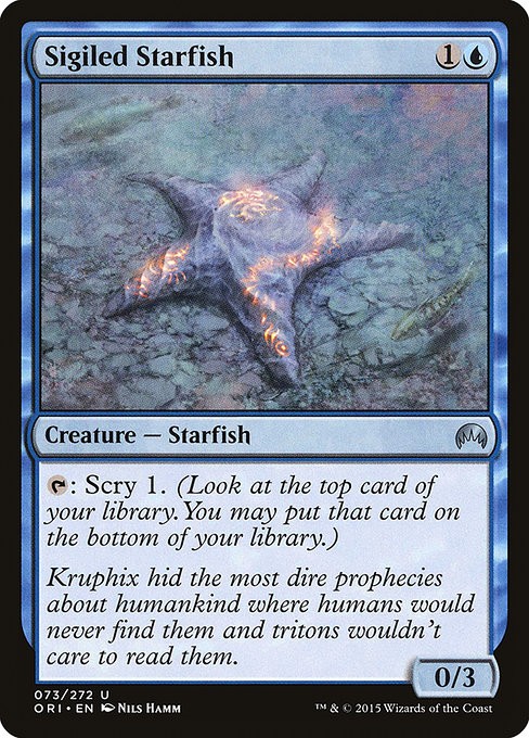 [MTG] Sigiled Starfish (073) (ORI) LP-HP