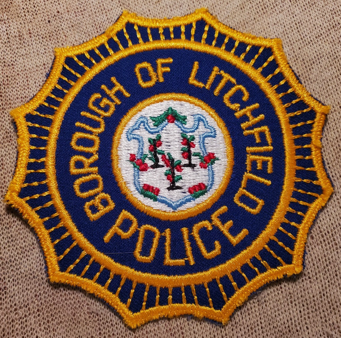 CT Borough of Litchfield Connecticut Police Patch