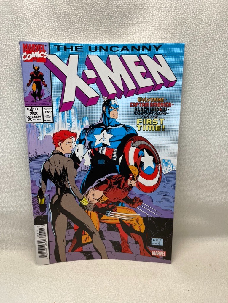 Marvel Uncanny X-Men #268 Facsimile reg cvr by (W)Chris Claremont (A/CA) Jim Lee
