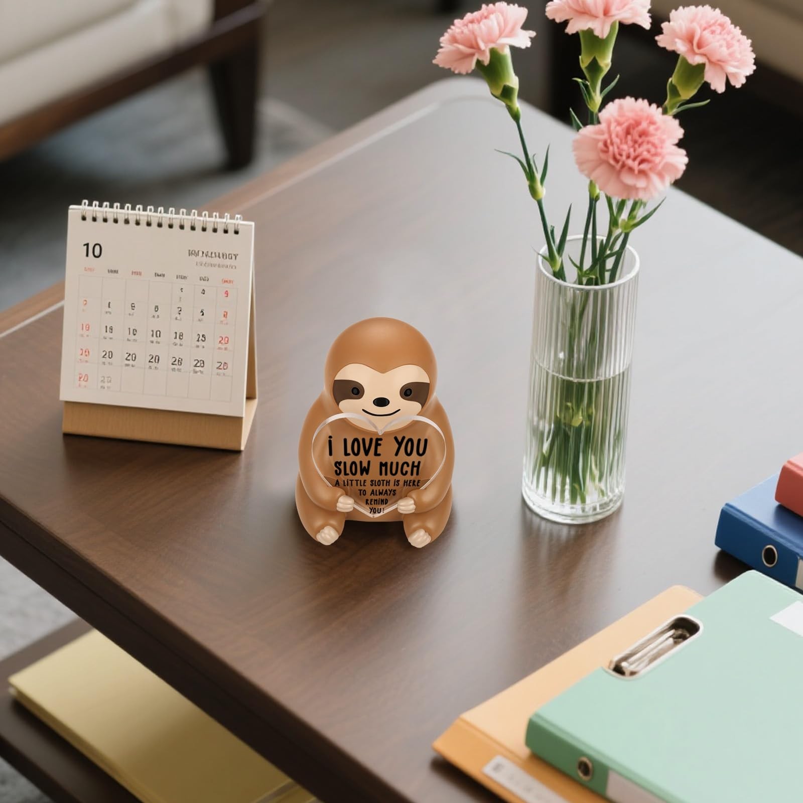 Anniversary Sloth Decor Gifts Cute Couple Husband Wife Birthday Present ASH11