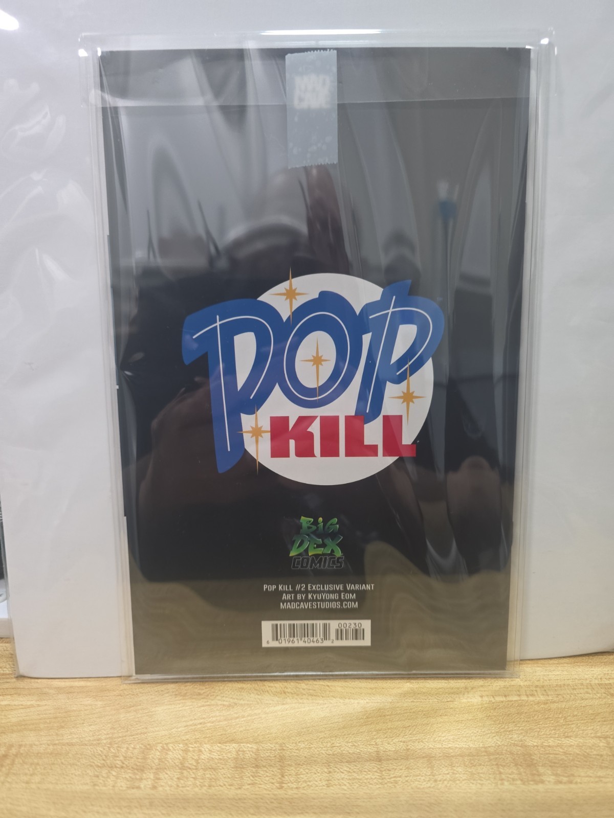 POP KILL #2 KYUYONG EOM NYCC EXCLUSIVE VIRGIN VARIANT LTD. 500. NM. FREE SHIP!
