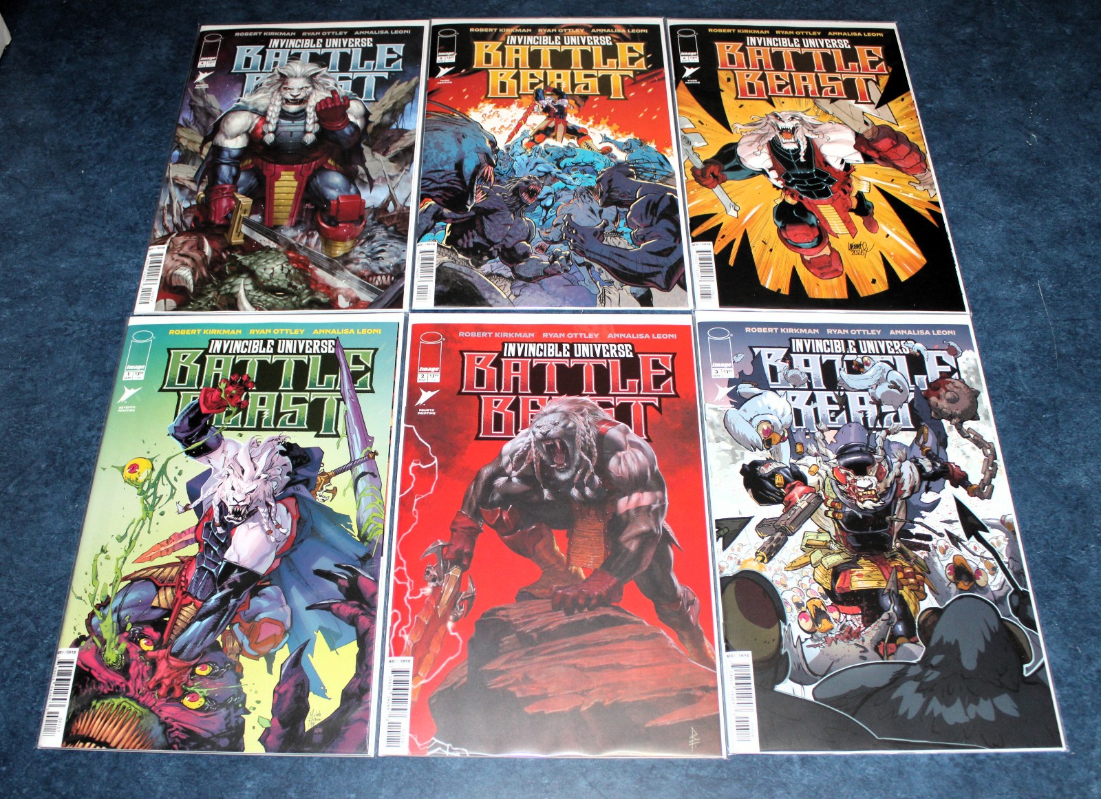 INVINCIBLE UNIVERSE BATTLE BEAST 1 2 3 4 5 6 current print set iMAGE COMICS NM