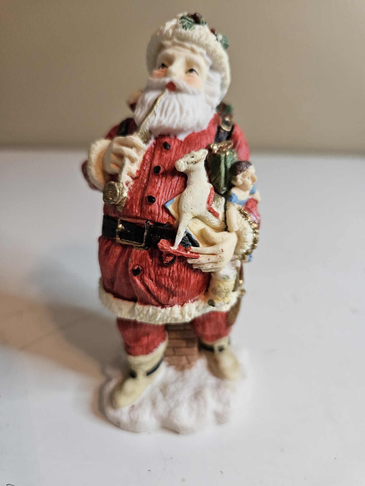 Vintage International Resources Santa Claus United States SC06 1992 Pipe Toys