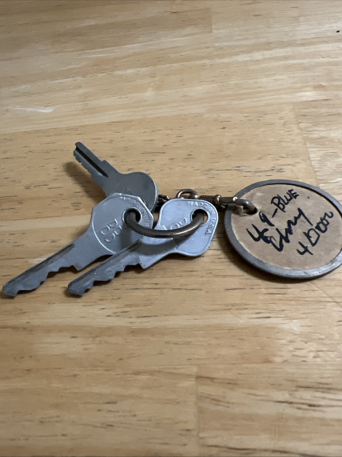Vintage Key Chrysler Dodge Plymouth DESOTO Appx 2-1/8″ Automotive Auto Ignition