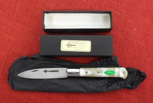 Laguiole Extra Knife Arbalete G David Saint Martin Horn RARE France