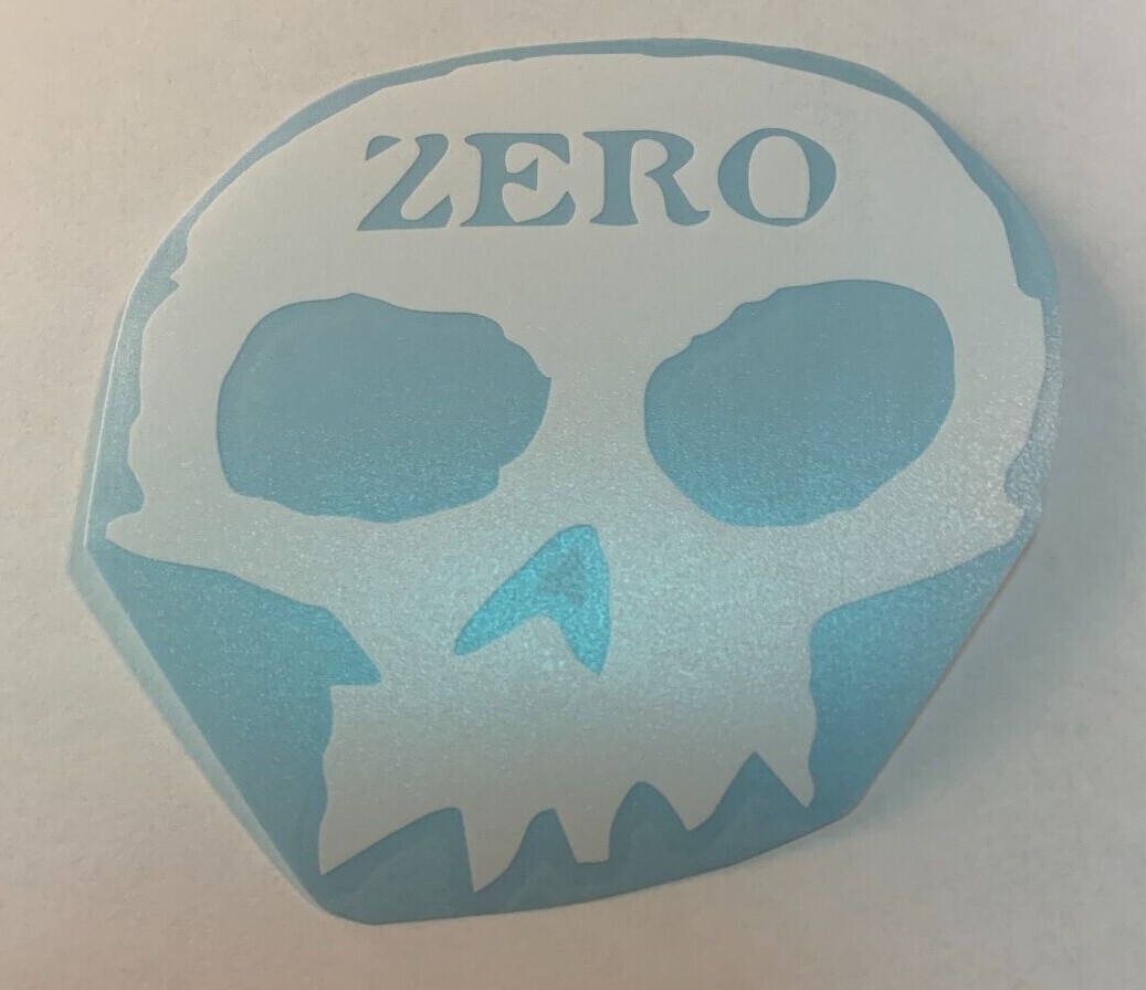 ZERO SKATEBOARDS Logo – Die Cut Vinyl Decal Sticker Vintage Skate Classic 90’s