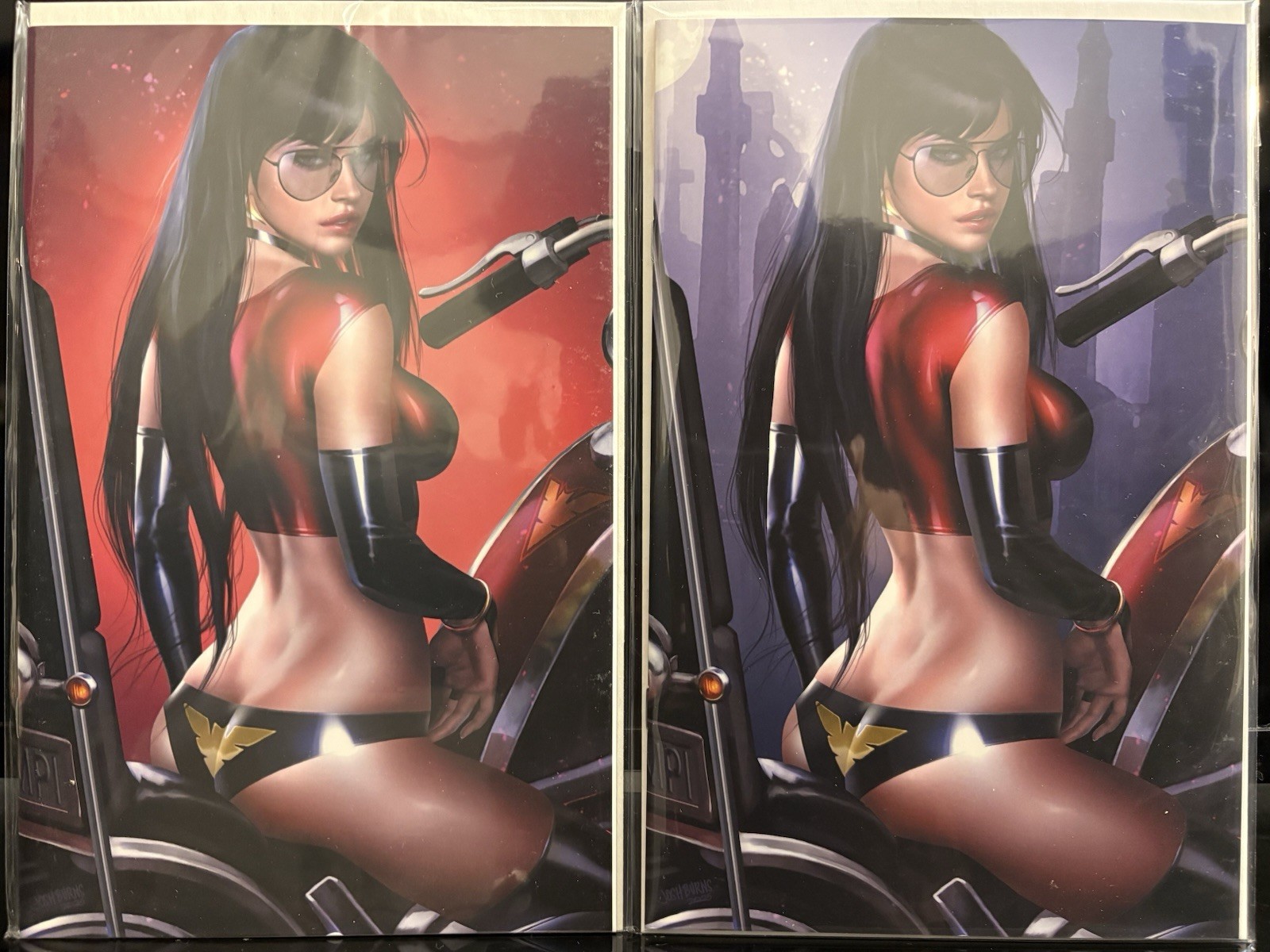 VAMPIRELLA 2 JOSH BURNS 616 60s Retro Virgin Variant Set LTD 500