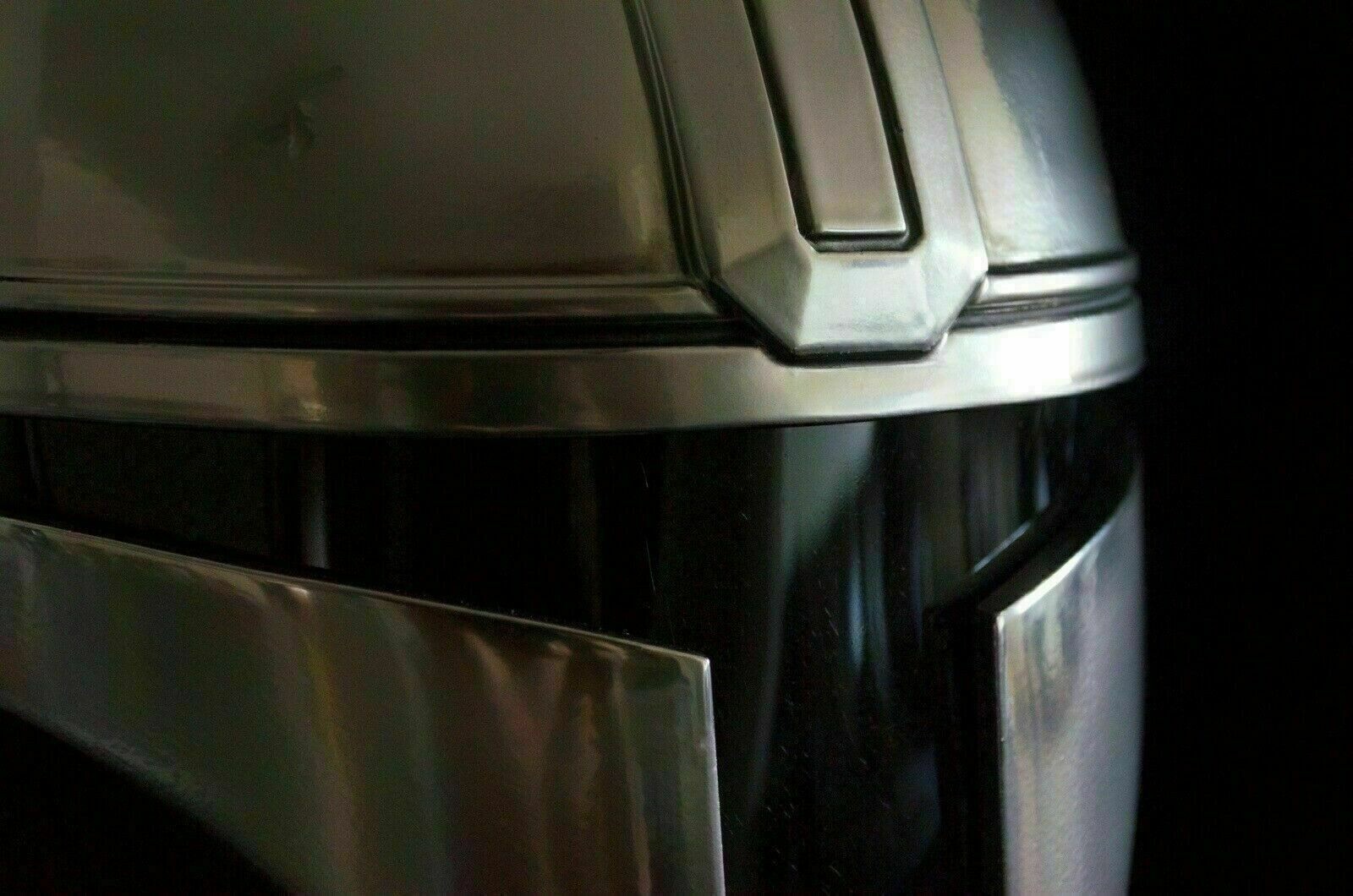 The Mandalorian 18 Guage Steel Medieval Star Wars Boba Fatt Mandalorian Helmet