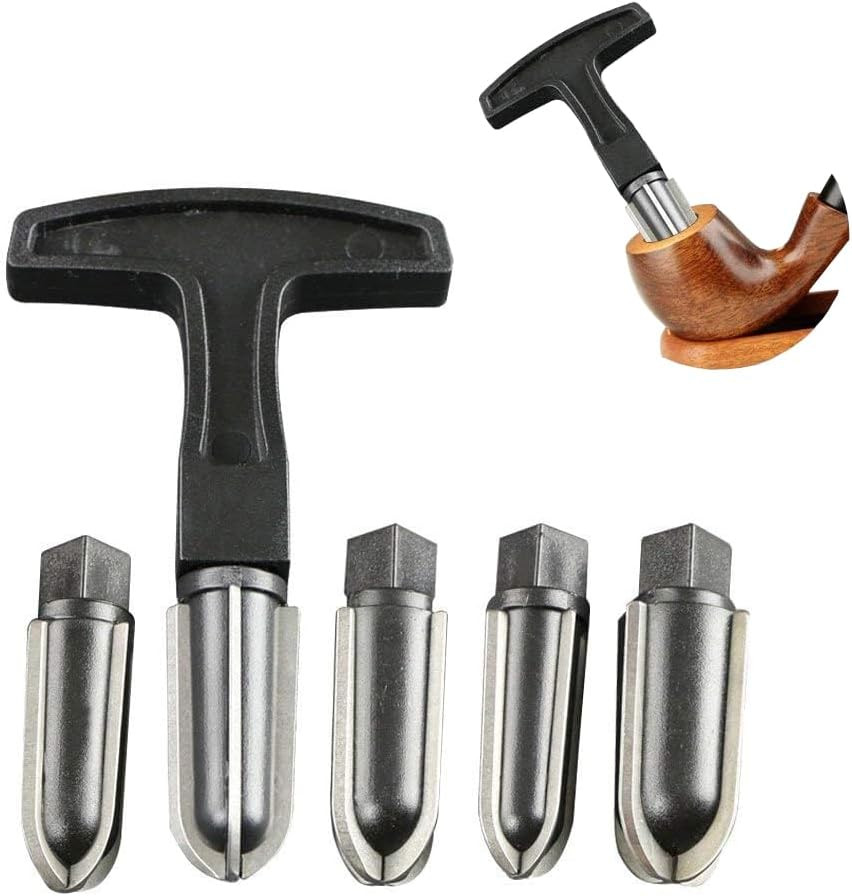 5 Pieces Tobacco Pipe Reamer Tool & Tobacco Pipe Cleaners