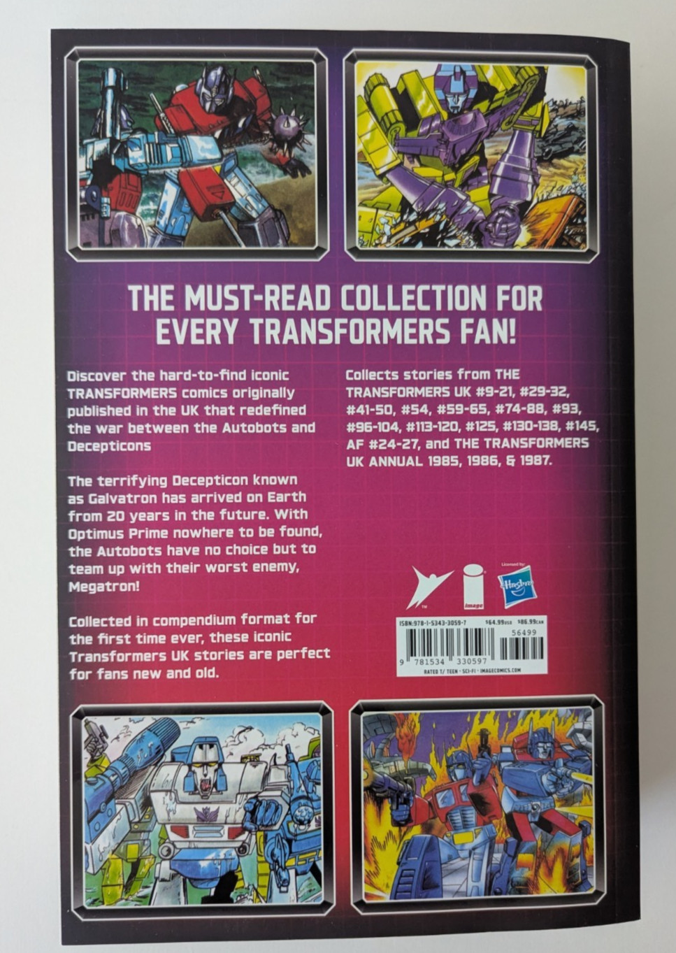 Transformers UK Compendium One 1 Regular Cover Image Comics Paperback TPB