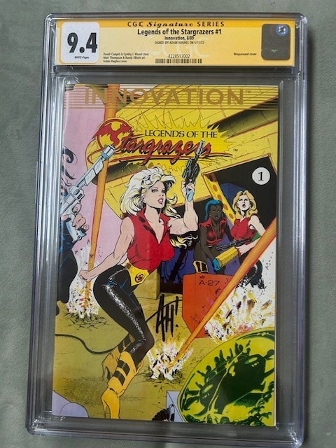 Legends of the Stargrazers (1989) #1 CGC SS 9.4 – Adam Hughes