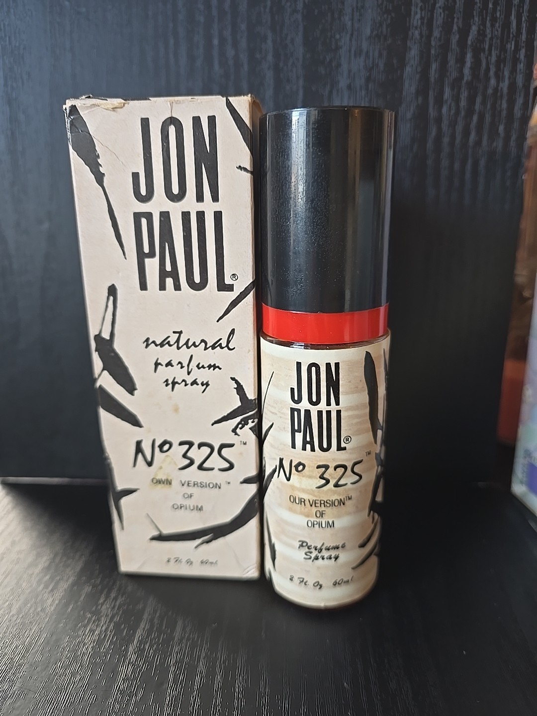 Vintage JON PAUL NO. 325 Own Version of Opium Parfum Spray 2 oz 60ml