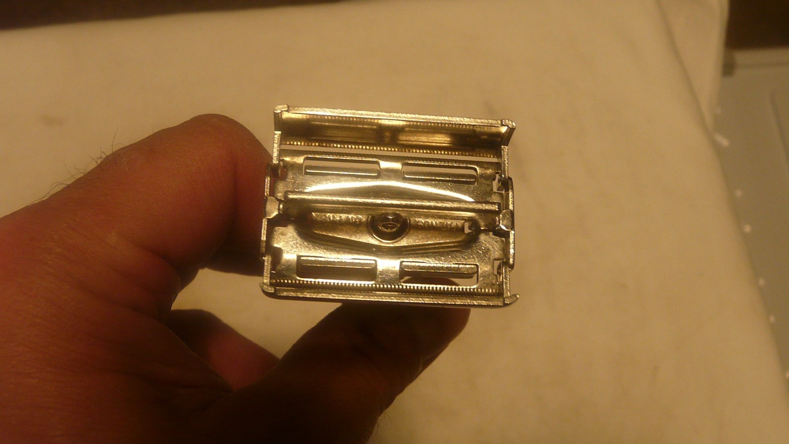 Vintage Gillette Slim Adjustable I-2 1963 Cleaned Double Edge Safety Razor