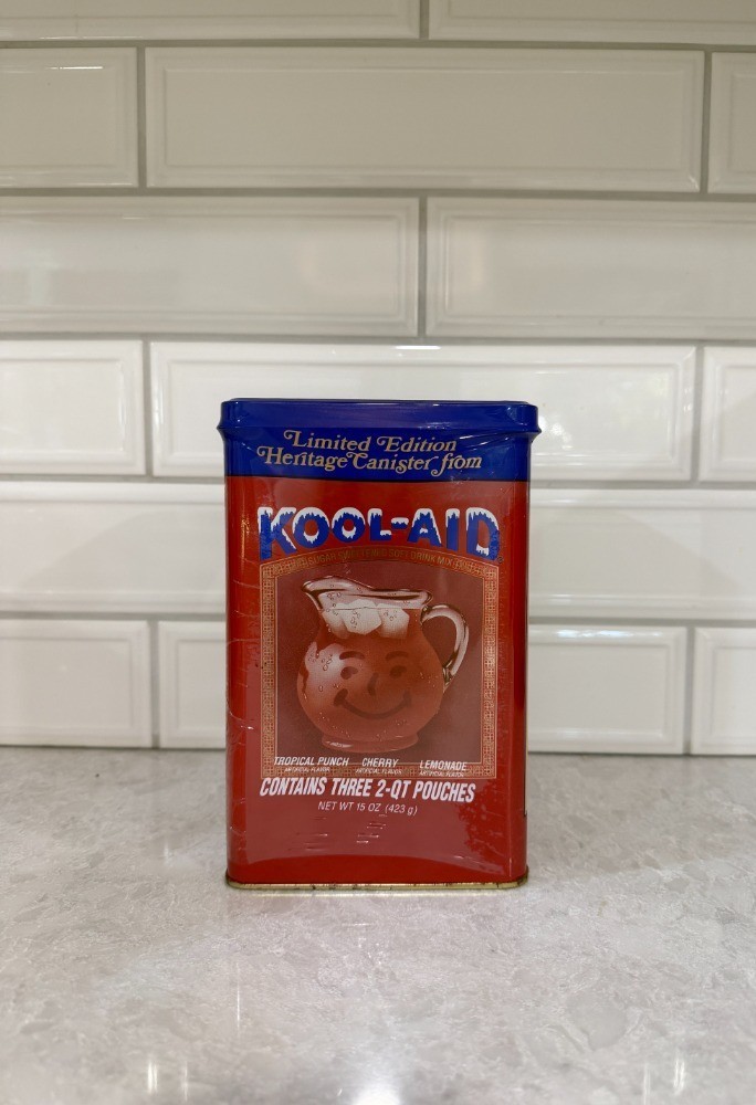 1990s Kool-Aid Limited Edition Heritage Canister Advertisement Sealed!!! MINT