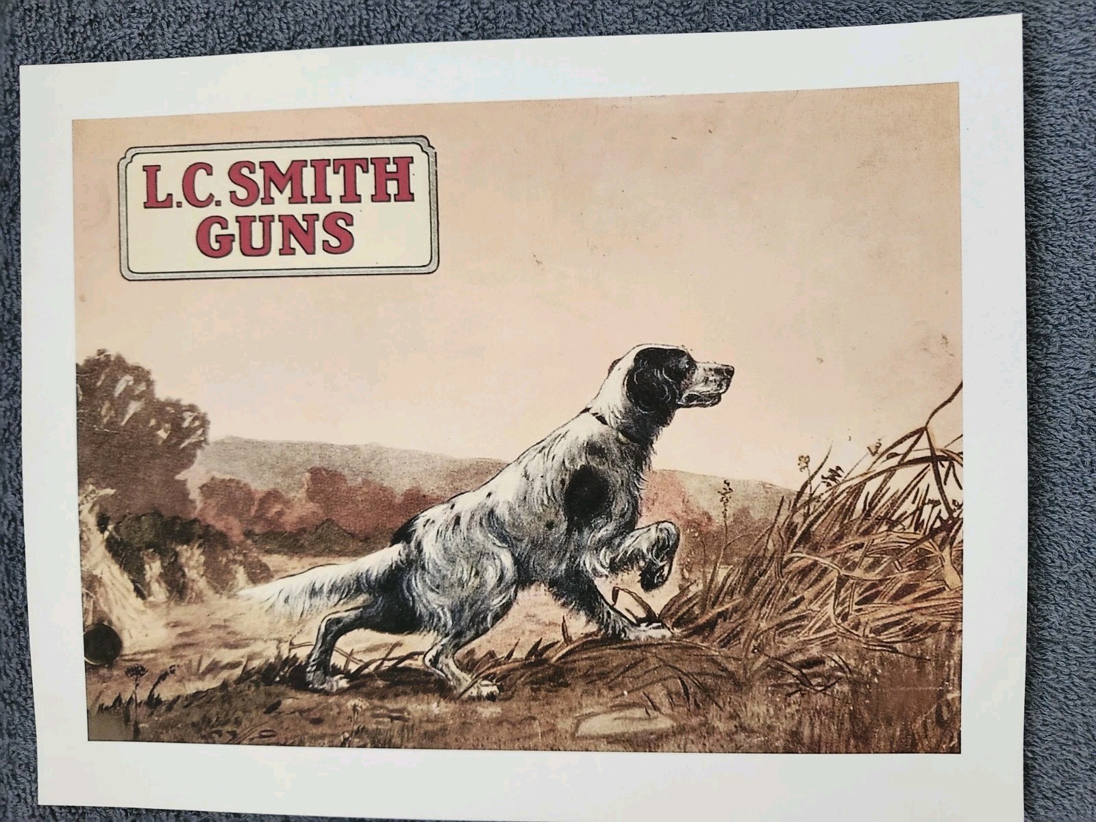 L C Smith Gun Advertising