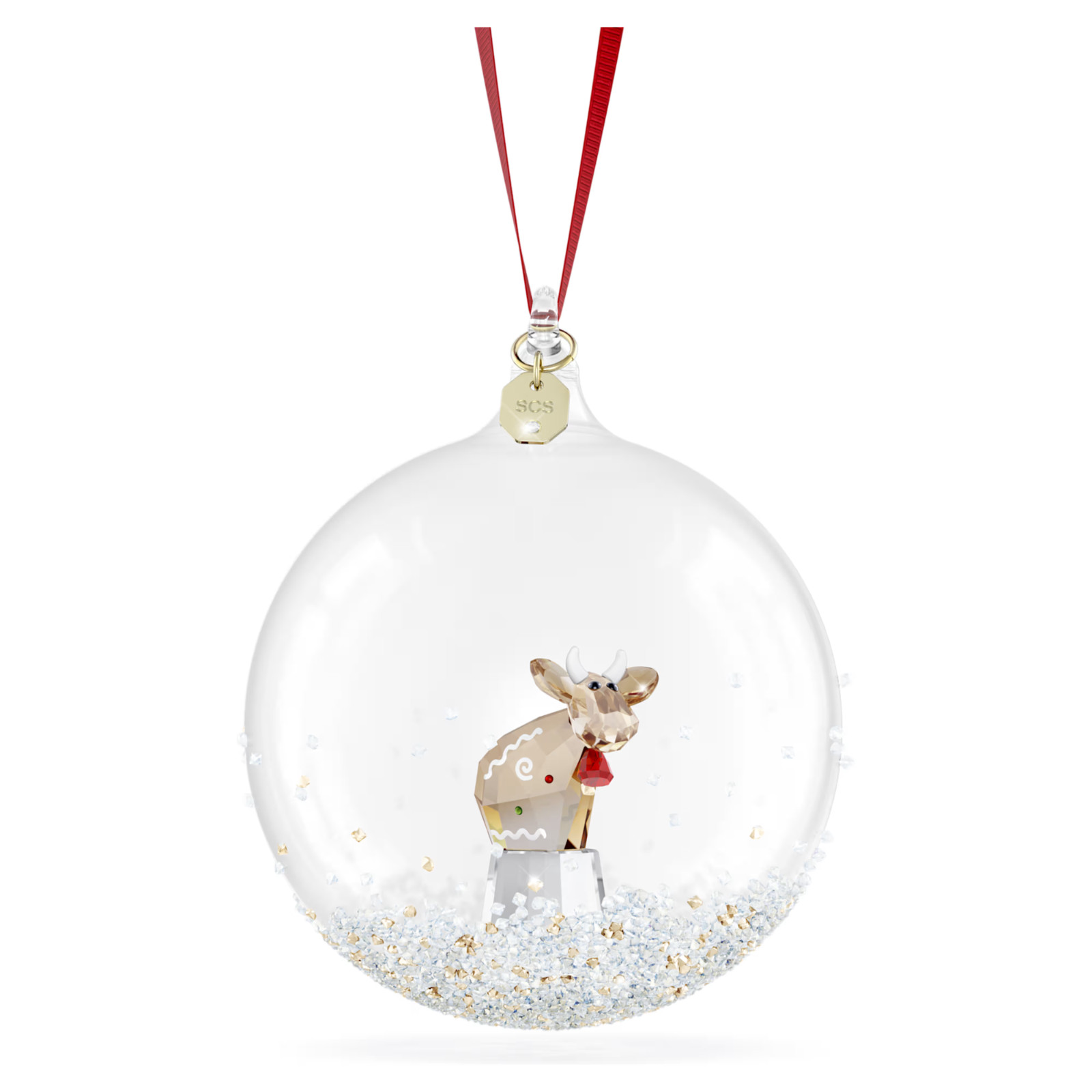 Swarovski Crystal SCS MO 2026 BALL ANNUAL EDITION CHRISTMAS ORNAMENT 5732813