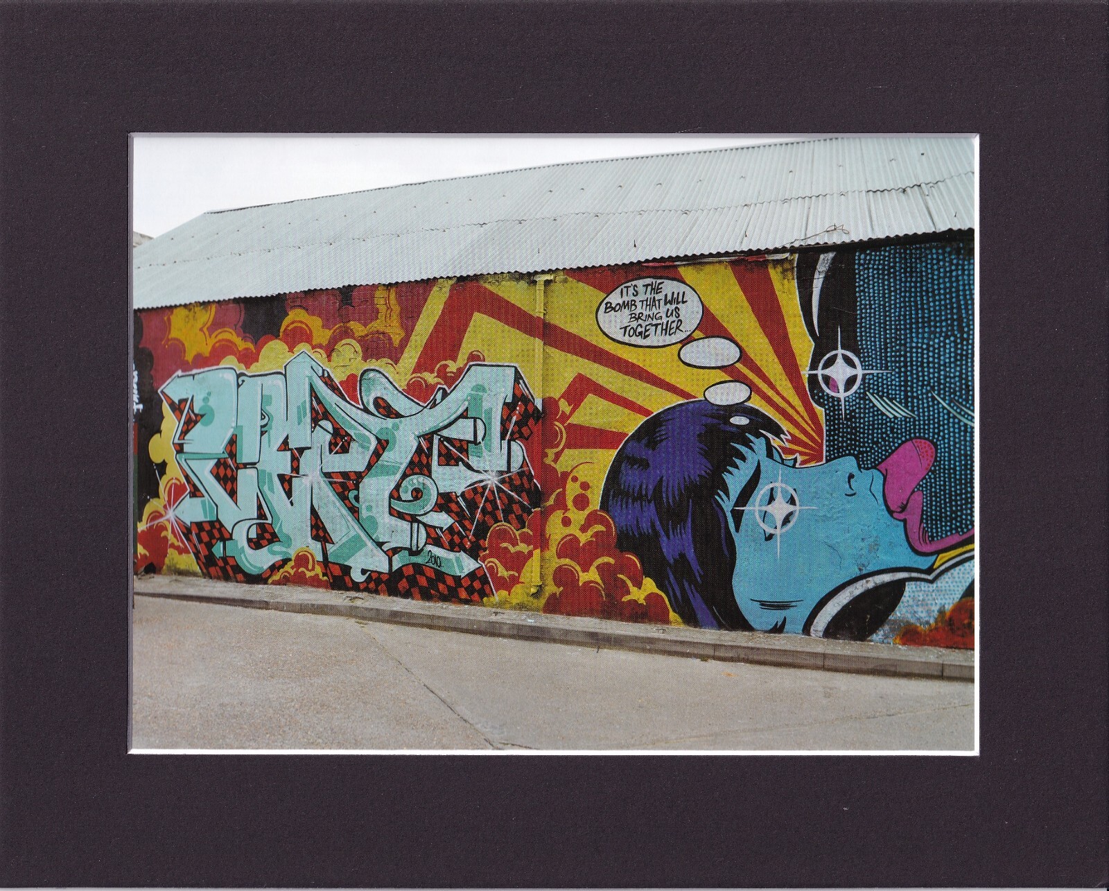 8X10″ Matted Print Art Picture Street Art Graffiti: Cept, London 2010