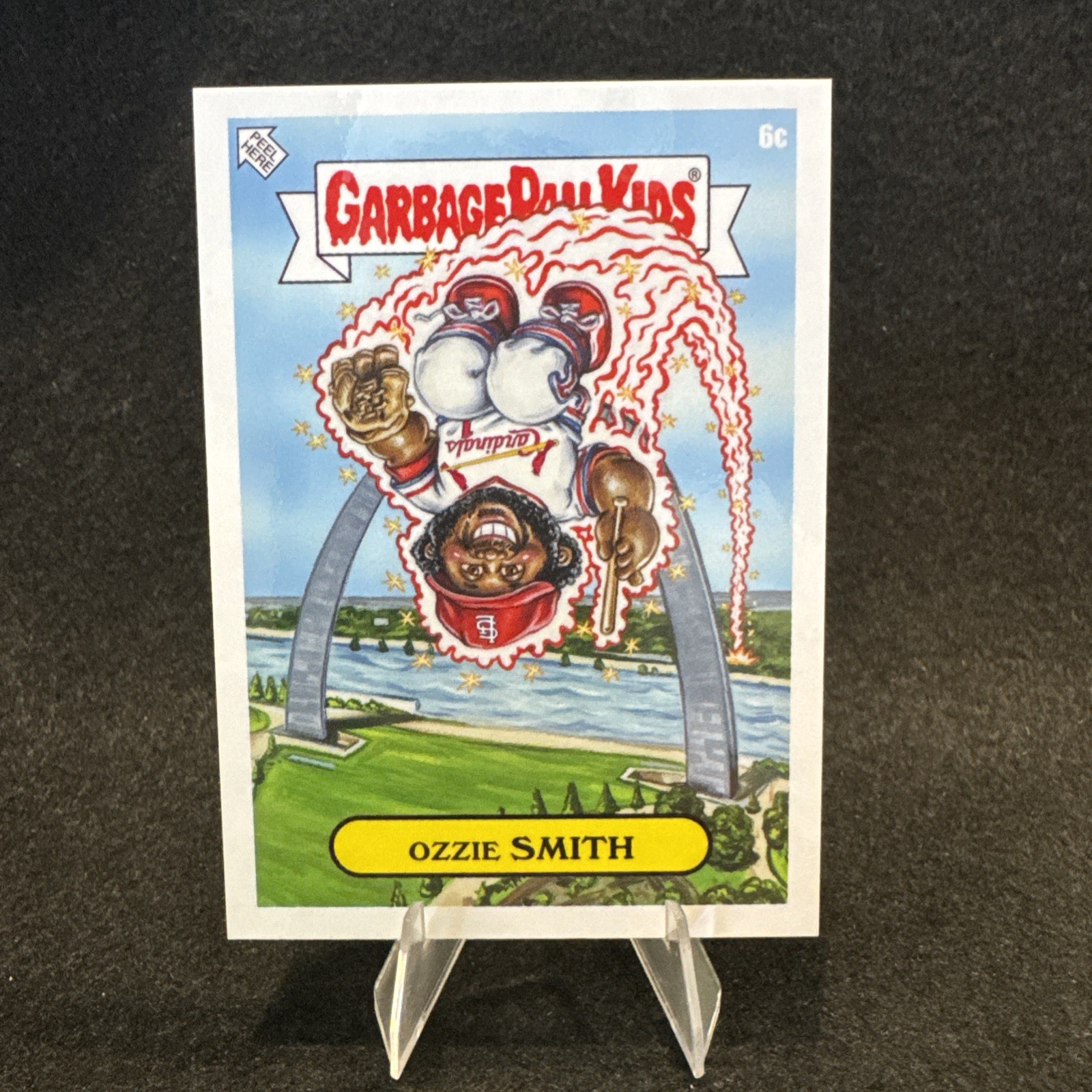 OZZIE SMITH 2023 Garbage Pail Kids x MLB Series 3 #6c REAL NAME!