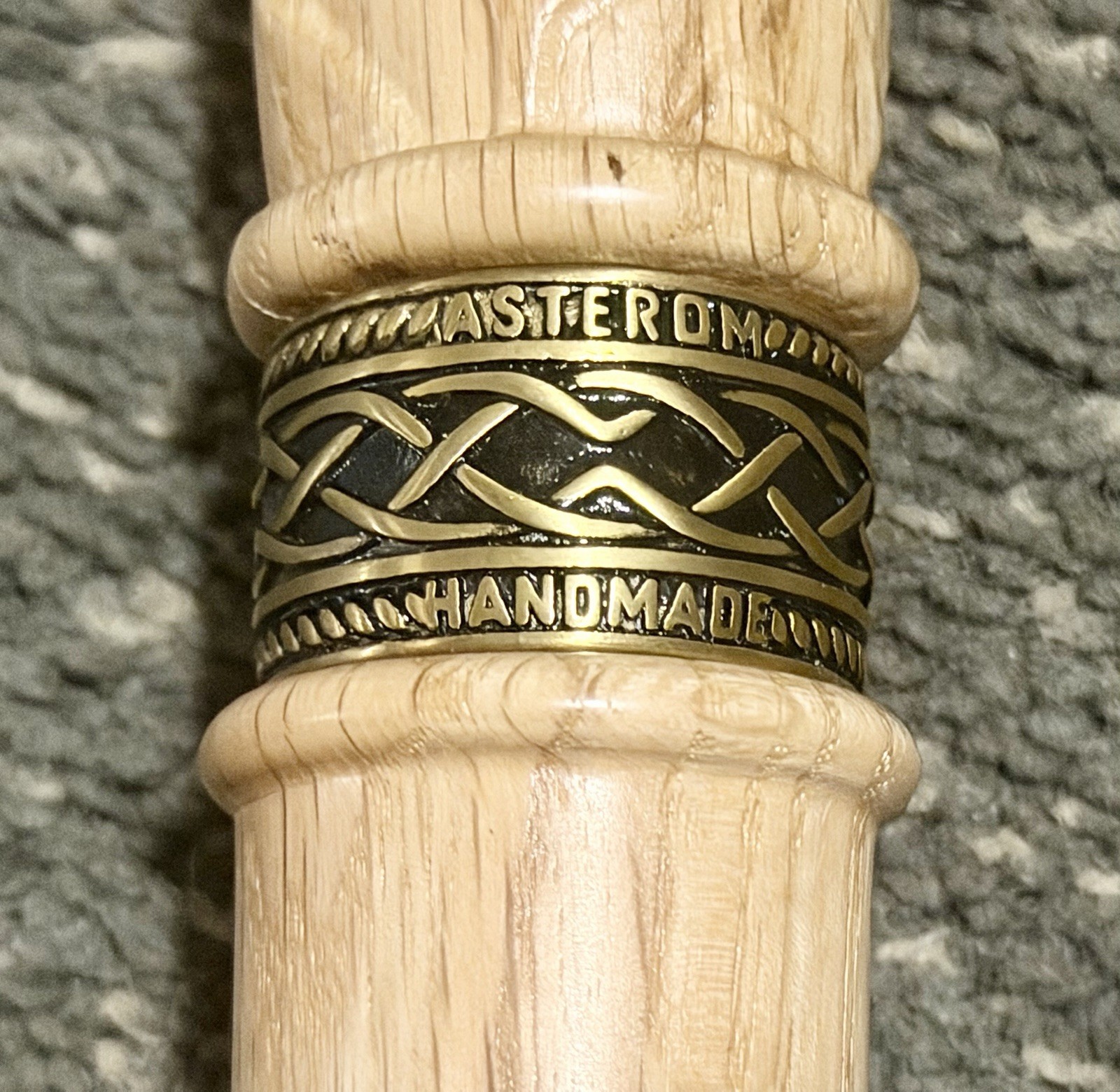 Handmade Astrom Ukranian Goddess Wooden Walking Stick Cane 40″