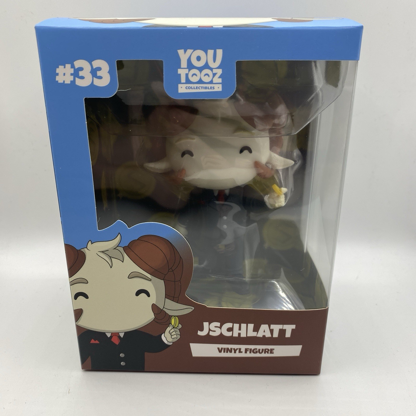 Youtooz Jschlatt #33 Limited Vinyl Figure, Unscratched Code, W Sleeve Unopened