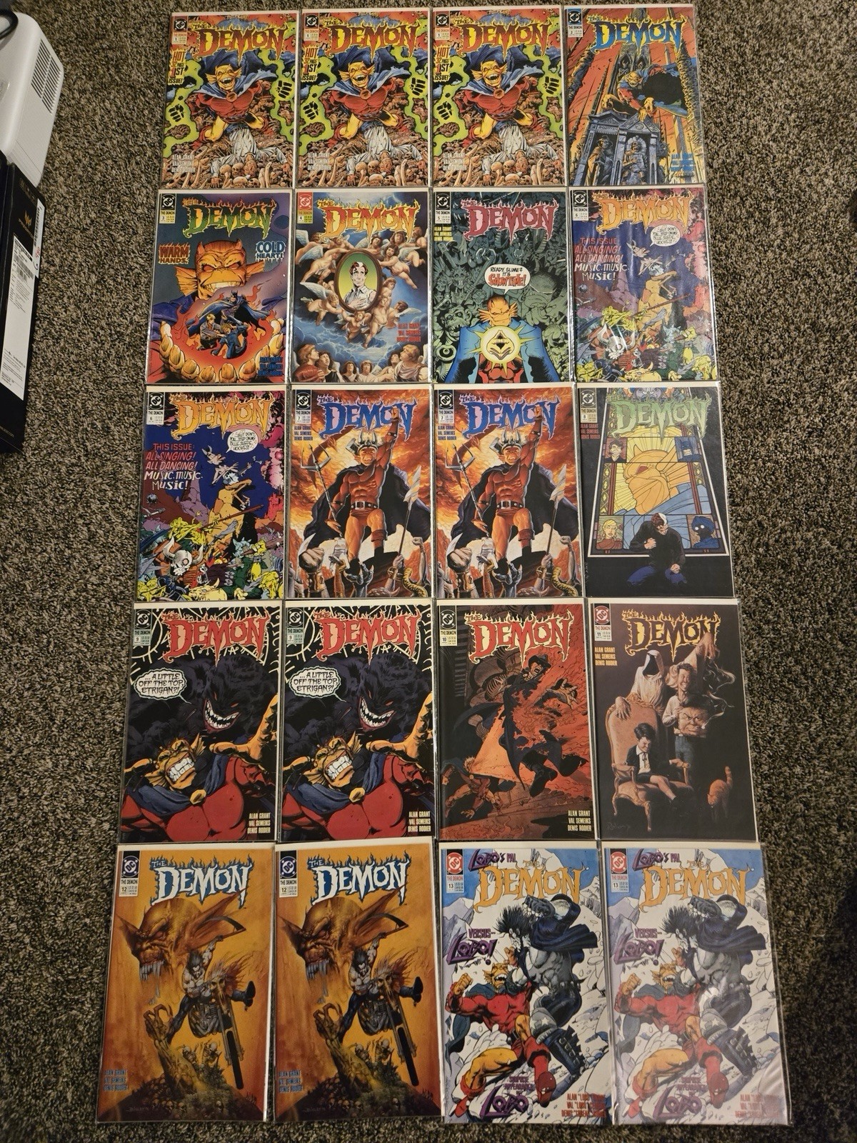 The Demon #1(x3),2-5,6(x2),7(x2),8,9(x2),10,11,12(x2),13(x2),14-27,30 + Annual