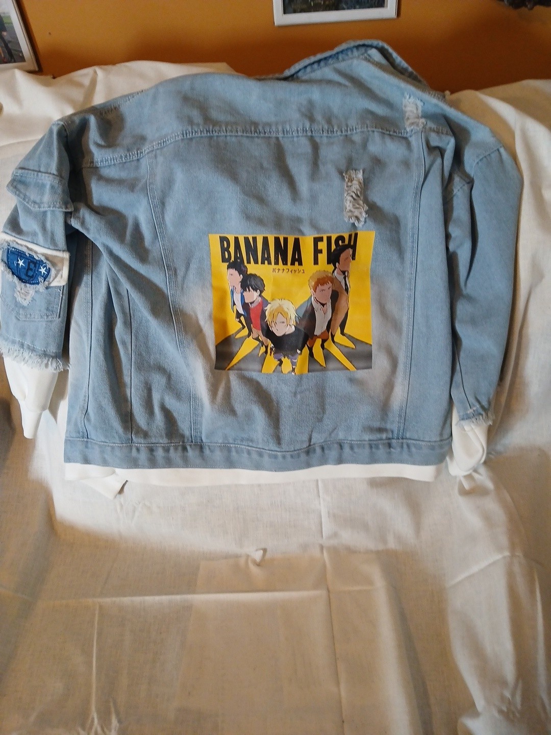 My Neighbor Totoro Denim Jacket LG, Banana Fish