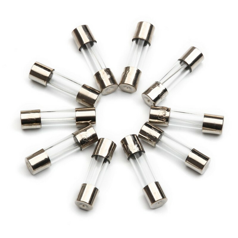 10pcs 3A250V Glass Fuse F3Al250v Fast Fuse 5mm X 20mm Fast Acting 250V 3 Amps