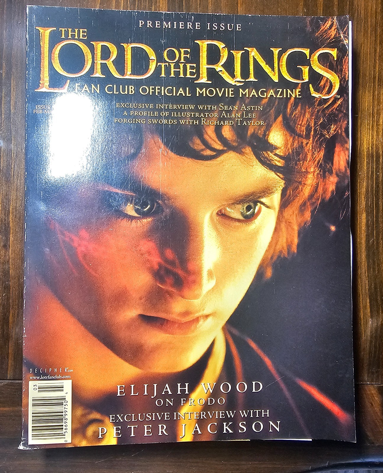 The Lord of the Rings Official Fan Club Magazine Lot Issues #1–14 (2002)