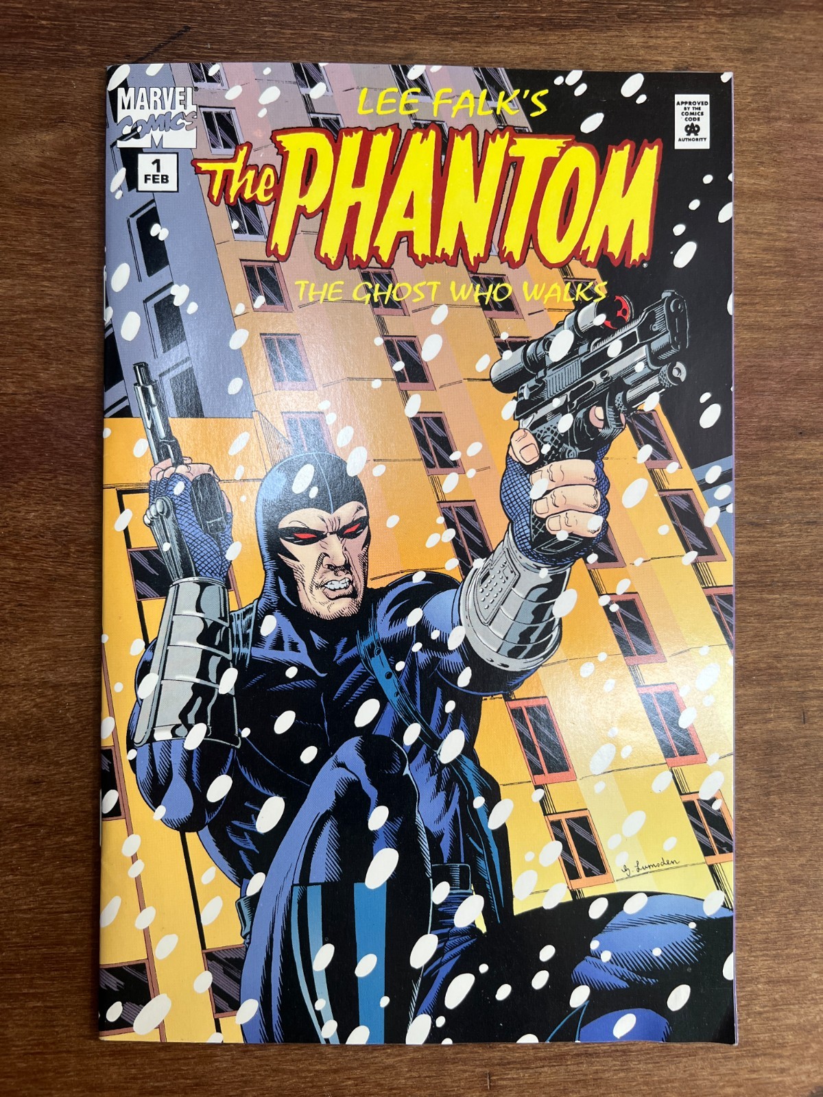 Phantom Ghost Who Walks 1 Marvel Comics Lee Falks Dave DeVries 1995