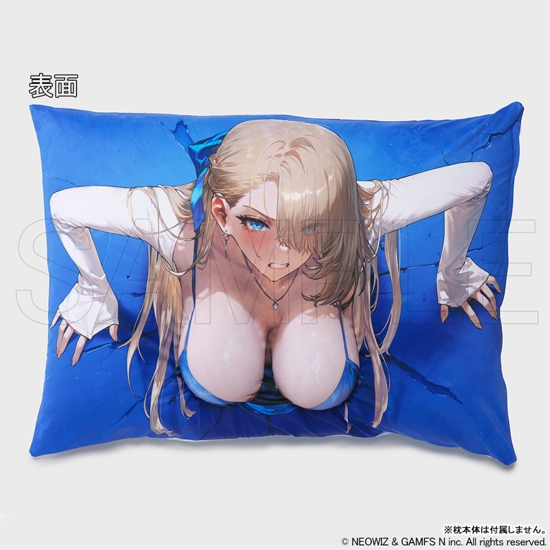 Brown Dust 2 3D Boobs Oppai Pillow Cover Wilhelmina 3D exclusive ANIME NYC