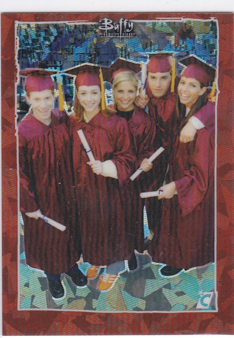 2025 CardSmiths Buffy the Vampire Slayer SSP RED CRACKED ICE #34 BUFFY #21/25