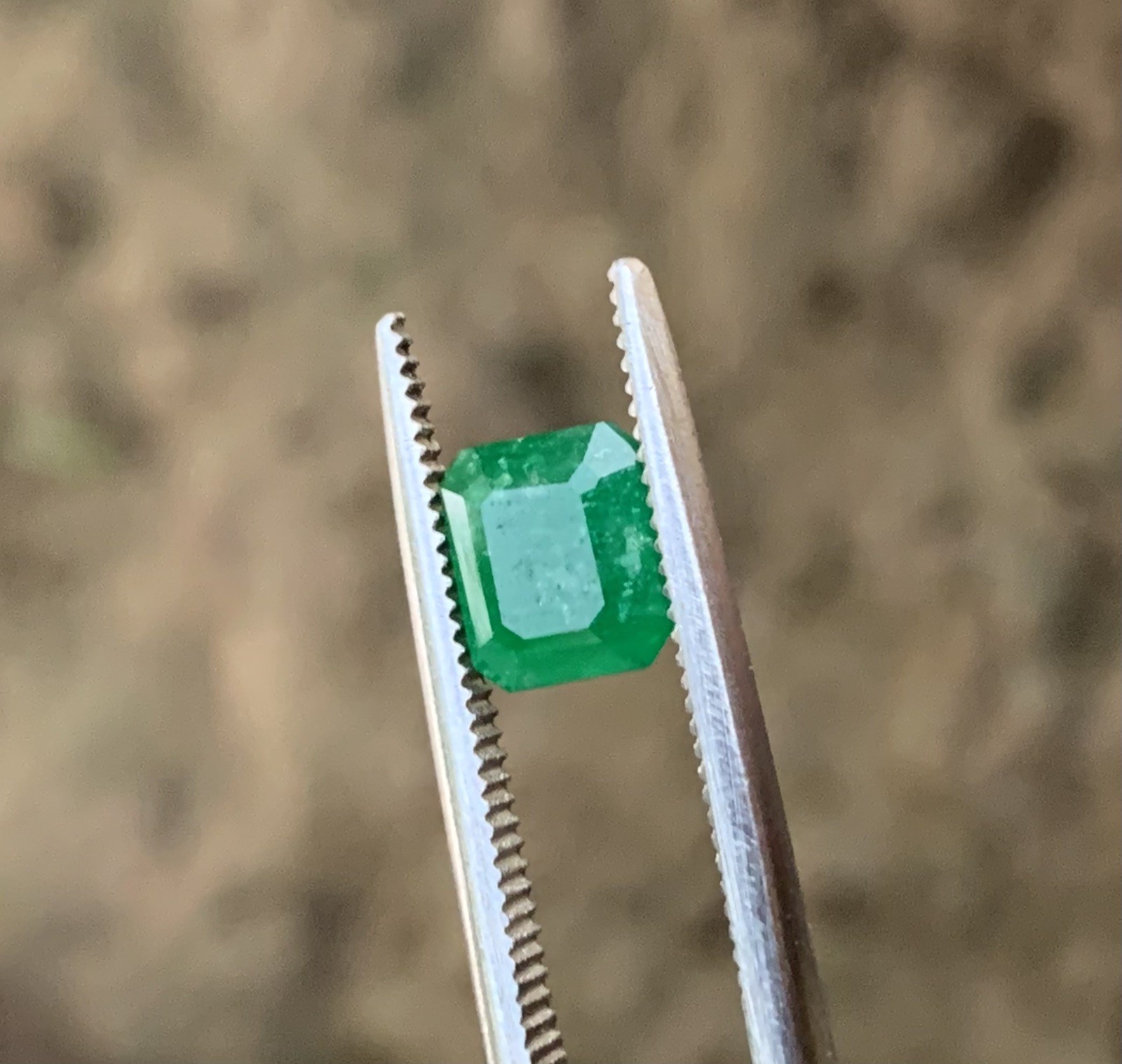0.80 Ct Natural Emerald Loose Gemstone From Swat Pakistan.