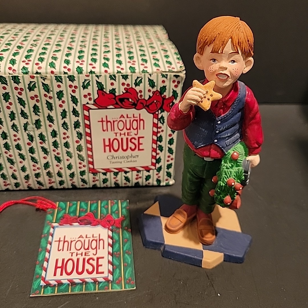 Dept. 56 All through the House #9310-6-B Christopher Tasting Cookies