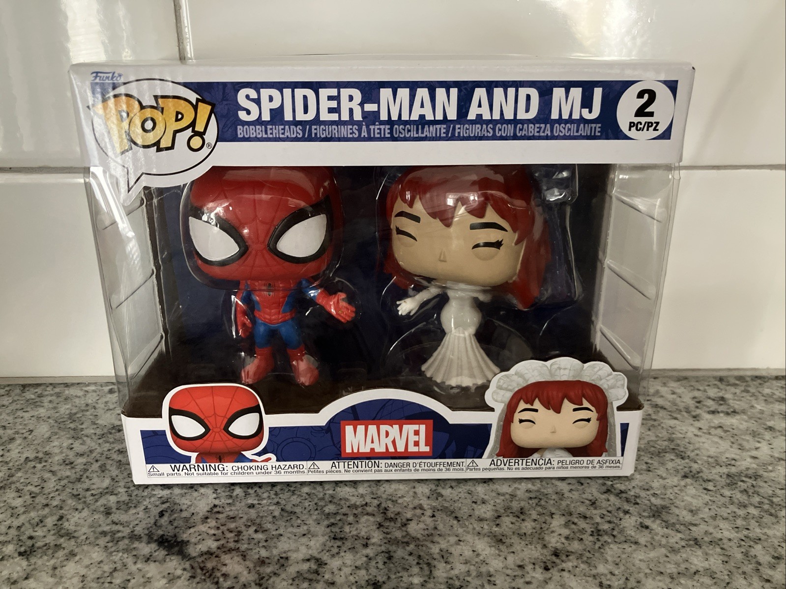 Spider-man And MJ 2 Pack Funko Marvel