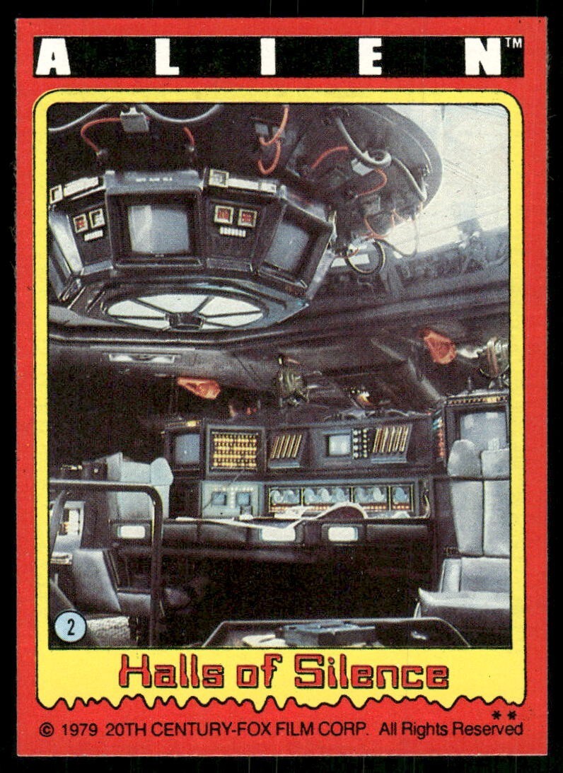 Alien 1979 Topps Movie Card #2 (NM)