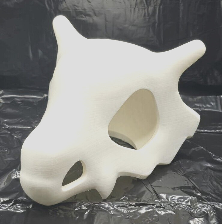 Pokemon Cubone Skull Desk Decoration Collecter Table Top- 10x 8 x 6 inches Tall